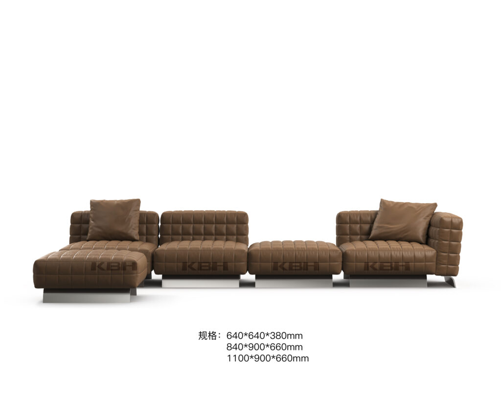 KBH Sofa SF1003 in soft, pale colour