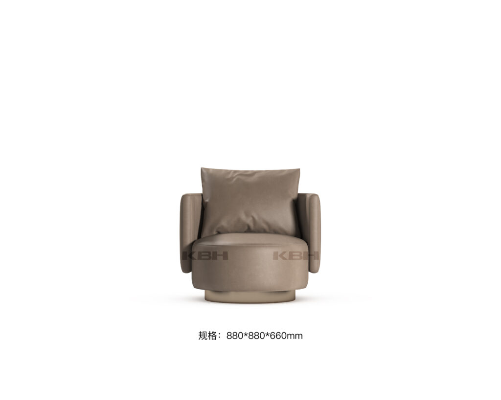 KBH Sofa SF1008 in a grounded dark palette