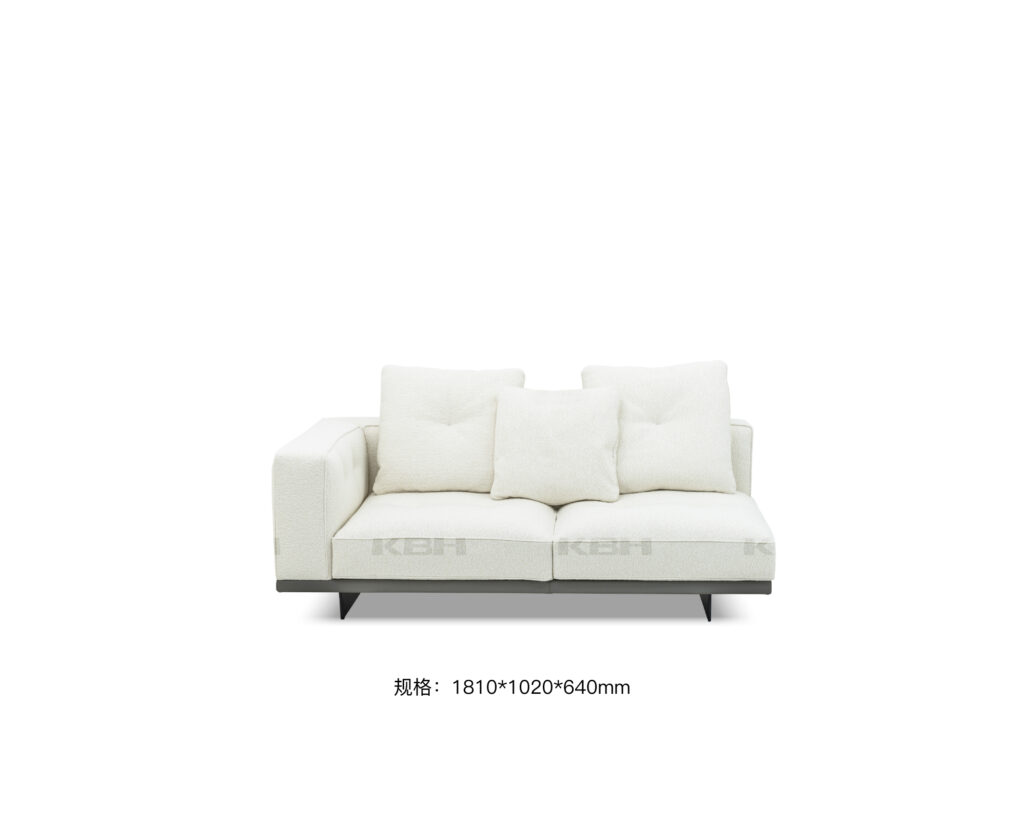 KBH Sofa SF1013 in soft, pale colour