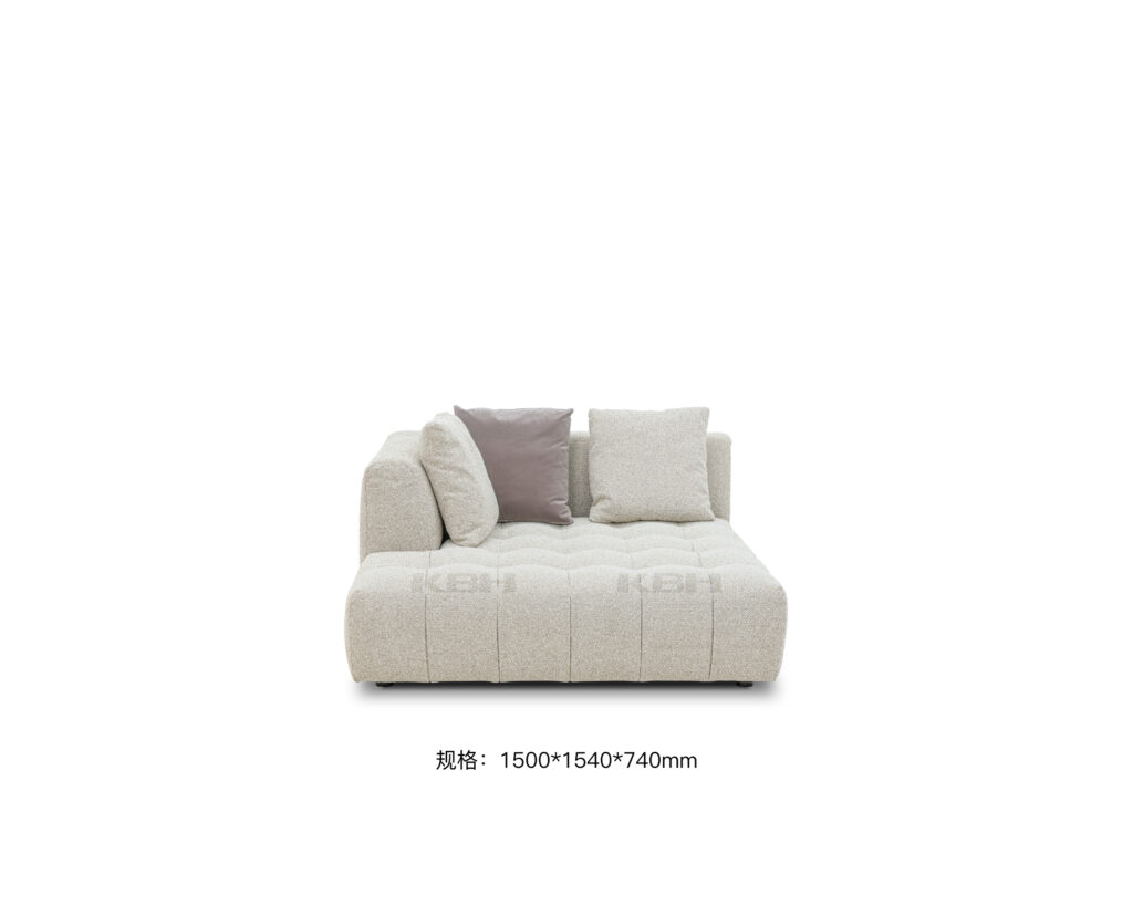 KBH Sofa SF1031 in soft, pale colour