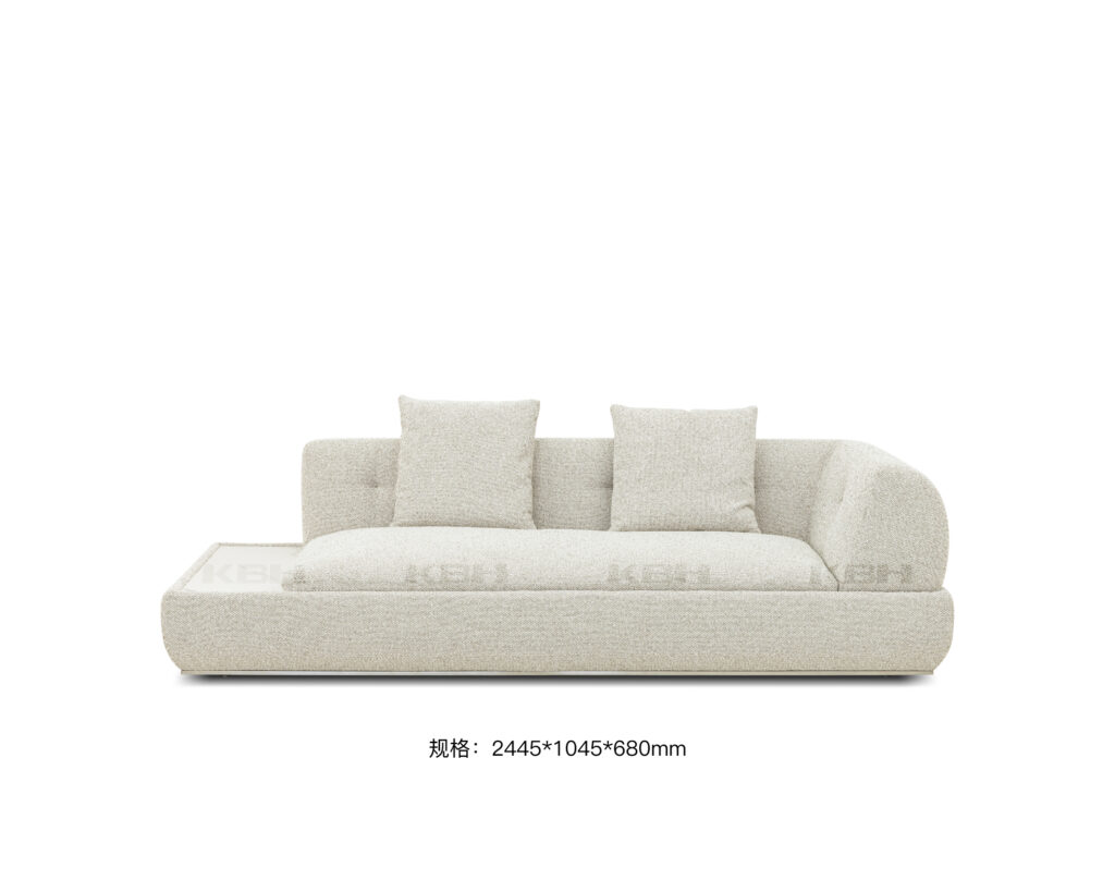 KBH Sofa SF1032 in soft, pale colour, view 9