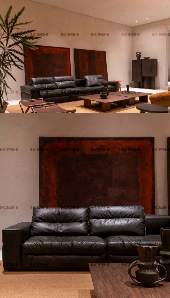 KBH Soybean Sofa photographed in a room setting