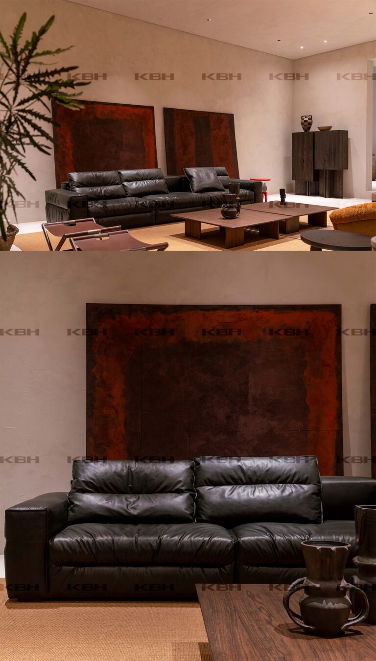KBH Soybean Sofa photographed in a room setting