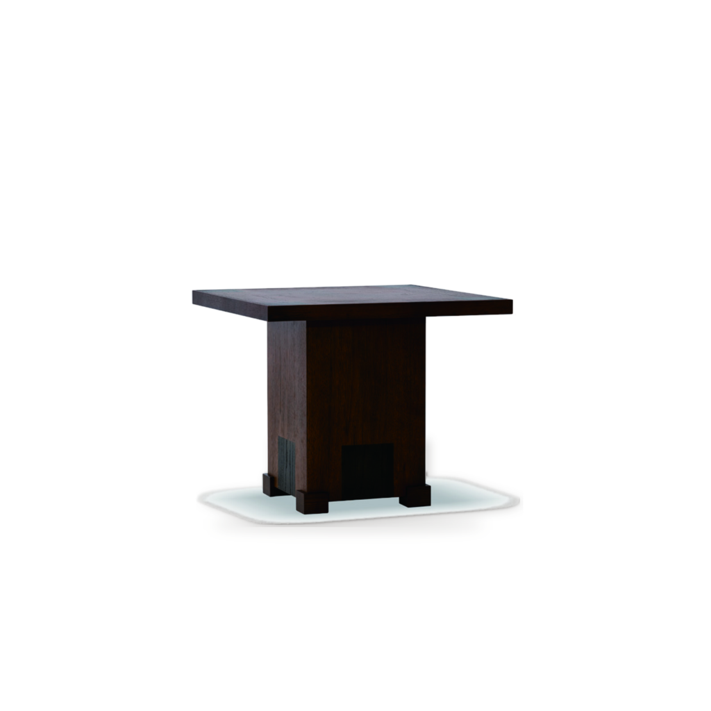 KBH Square Block Corner Table from the Natural Wood collection, view 8