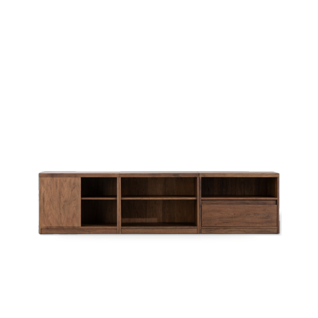 KBH Stone Grid Cabinet from the Natural Wood collection, view 13