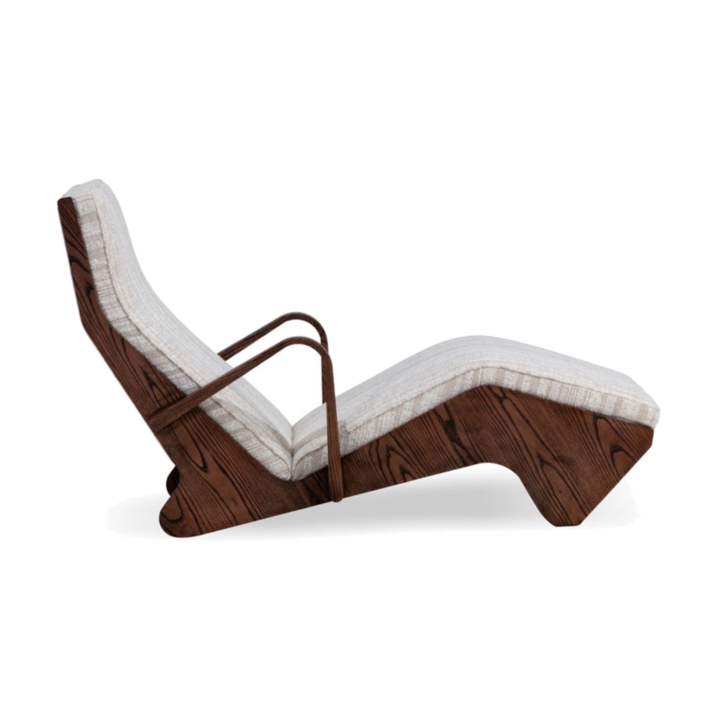 KBH Terra Lounger in soft, pale colour, view 9