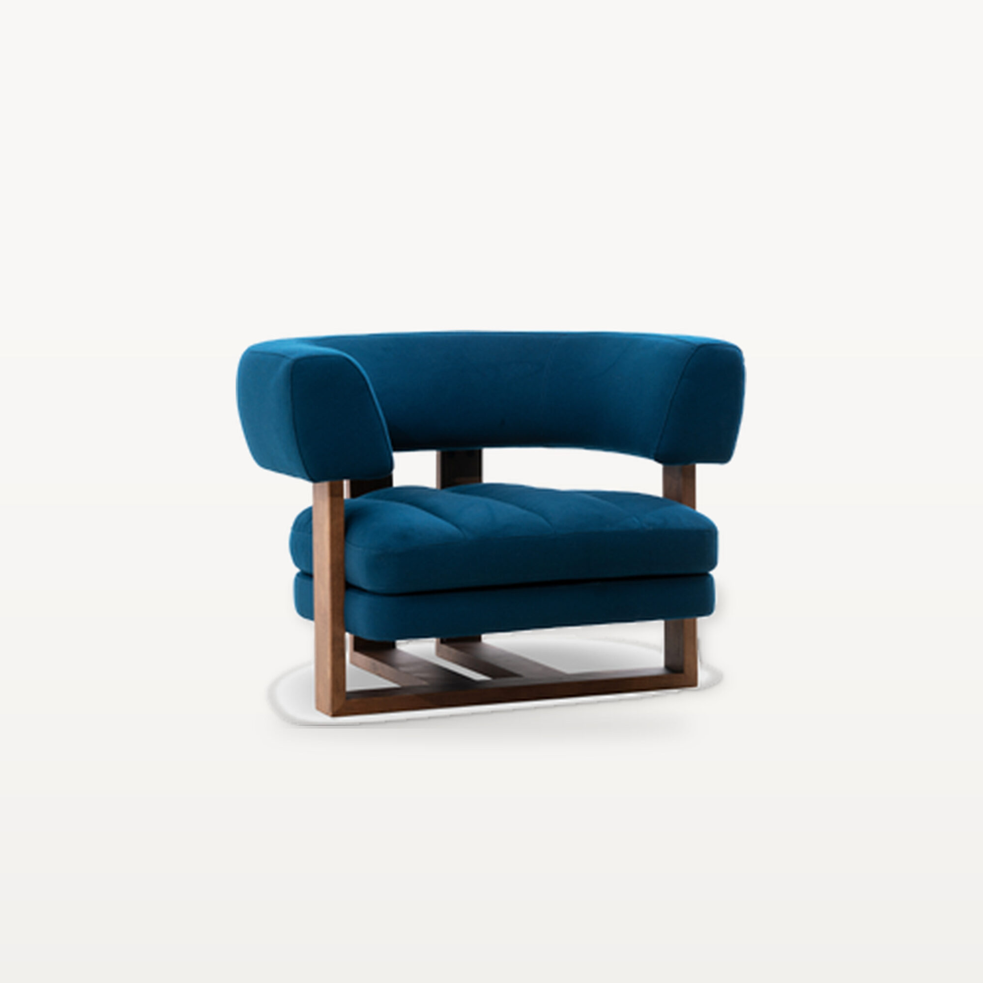 The Palette Retreat scene by KBH with the Armchair SF10392, photographed in a living room