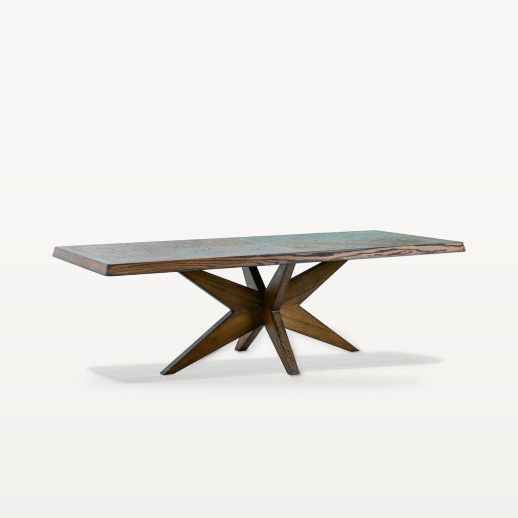 The Palette Retreat scene by KBH with the Branch Dining Table in a dining room (2)