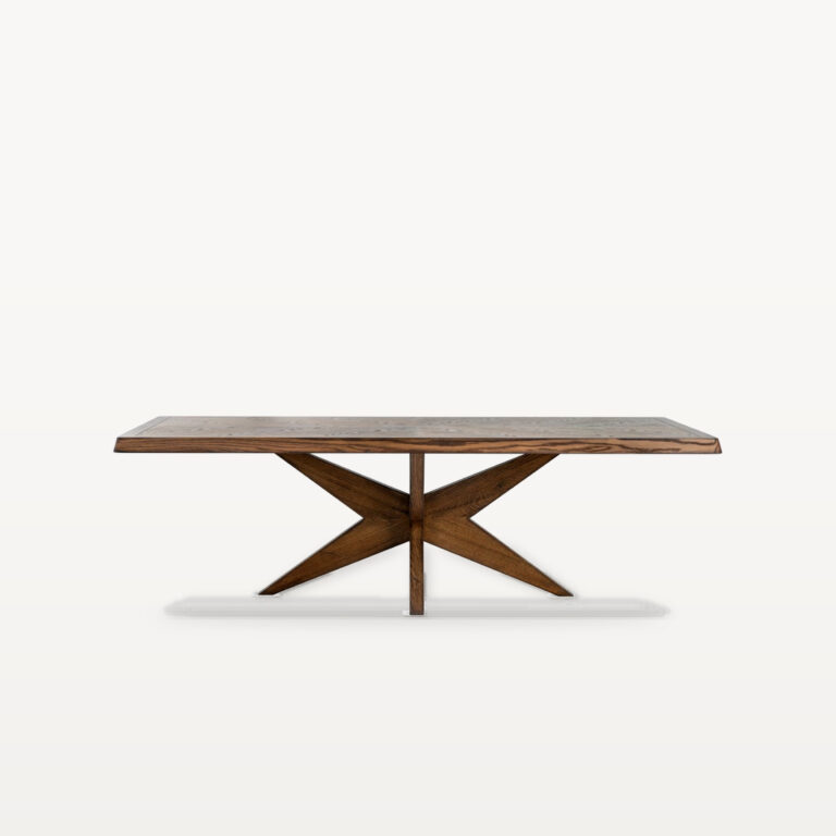 The Palette Retreat scene by KBH with the Branch Dining Table, photographed in a dining room