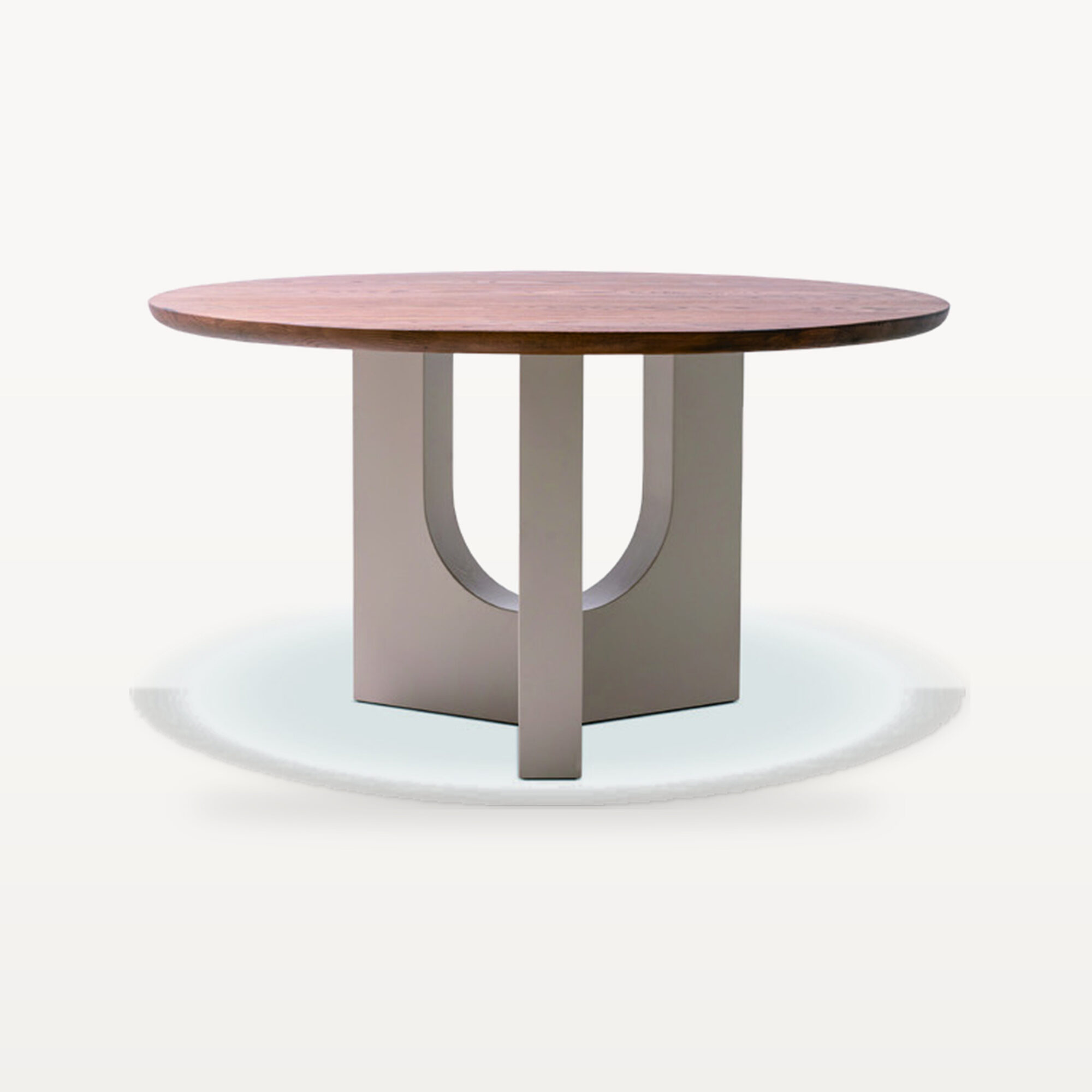 The Palette Retreat scene by KBH with the Button Dining Table, photographed in a dining room
