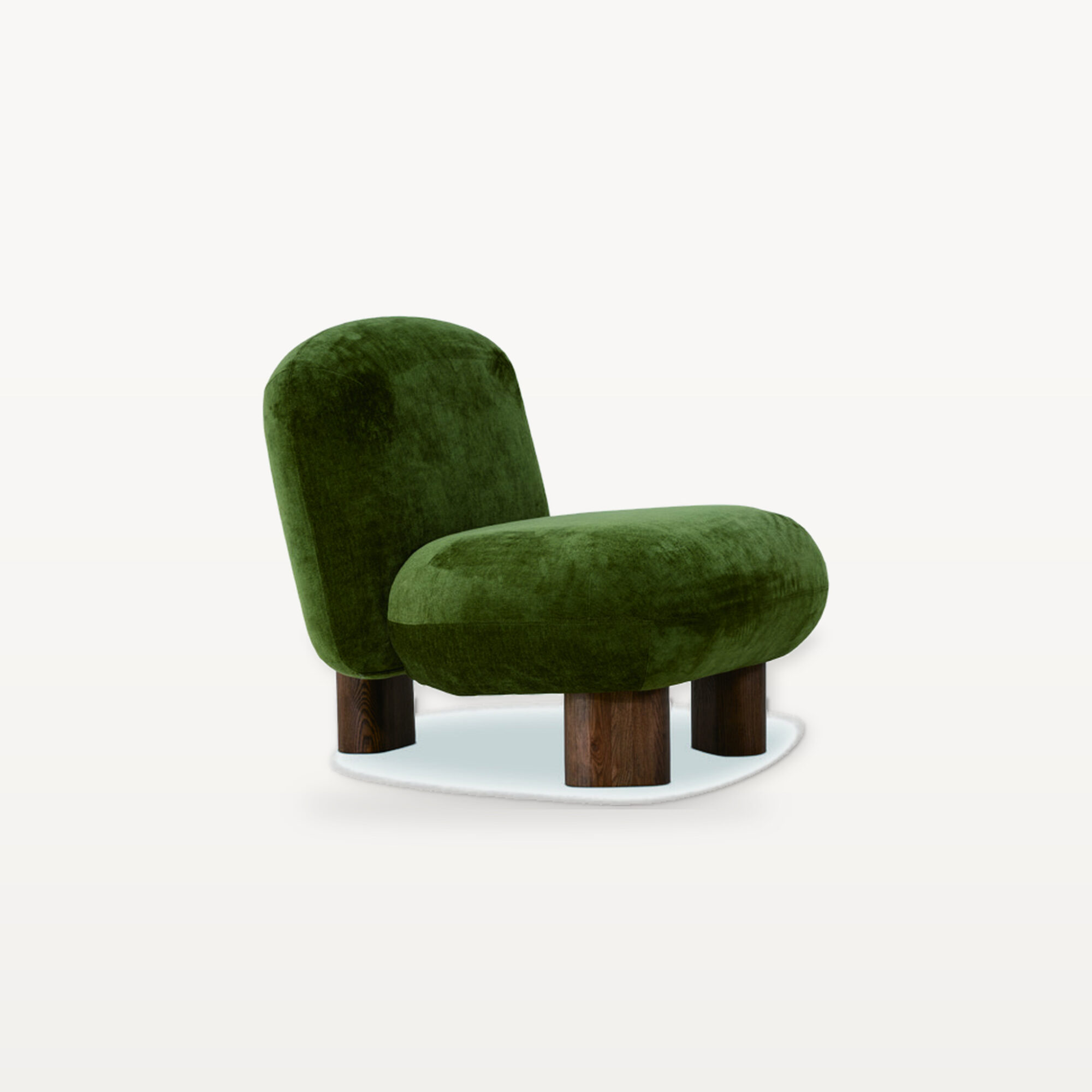 The Palette Retreat scene by KBH with the Mung Bean Chair, photographed in a living room