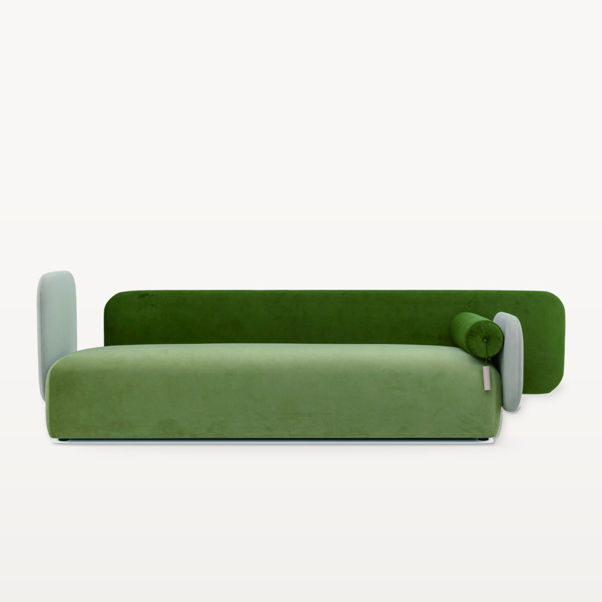 The Palette Retreat scene by KBH with the Sofa SF1043, photographed in a living room