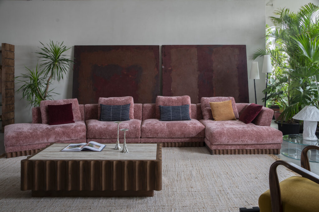 The Palette Retreat scene by KBH with the Sofa SF1107 in a living room (3)