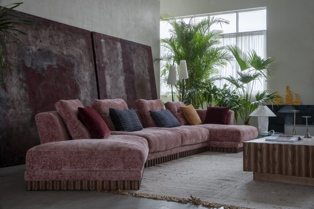 The Palette Retreat scene by KBH with the Sofa SF1107 in a living room (8)