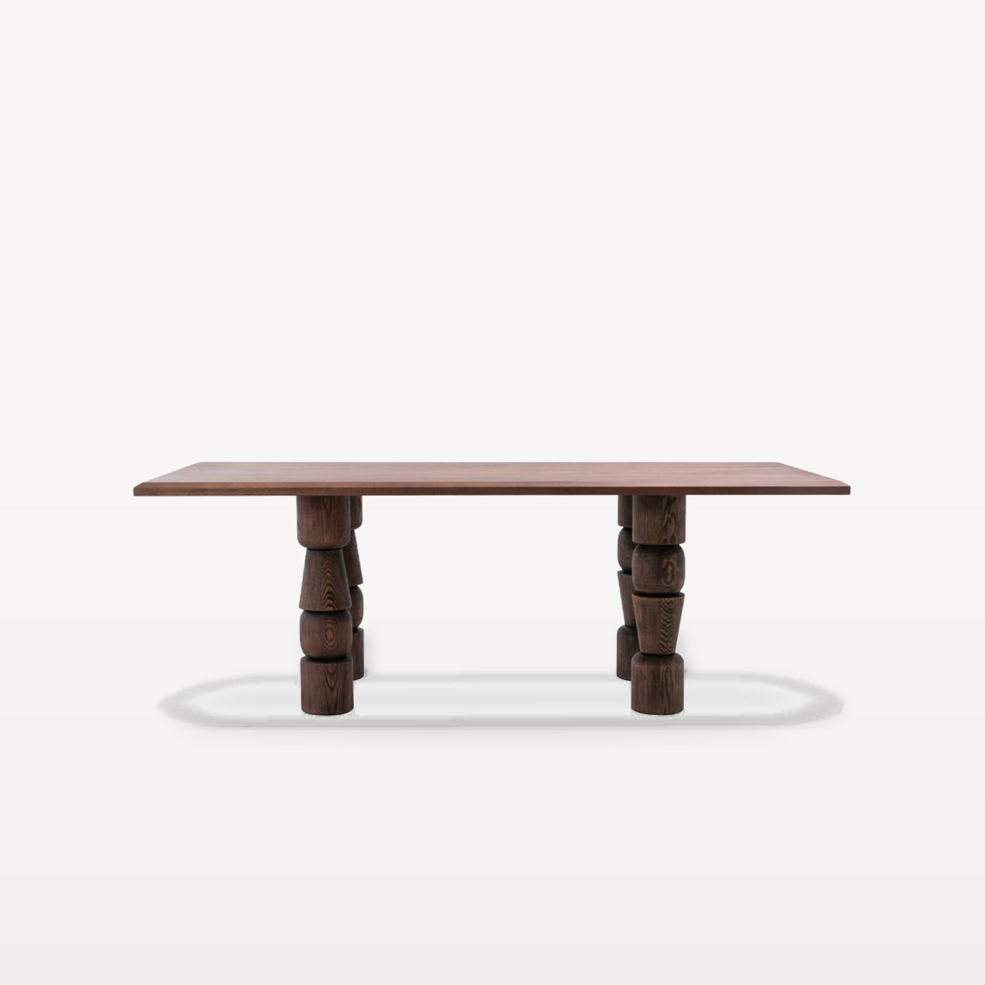 The Palette Retreat scene by KBH with the Tribe Dining Table, photographed in a dining room