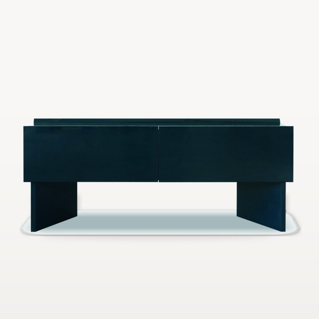 The Palette Retreat with the Turquoise Entry Cabinet