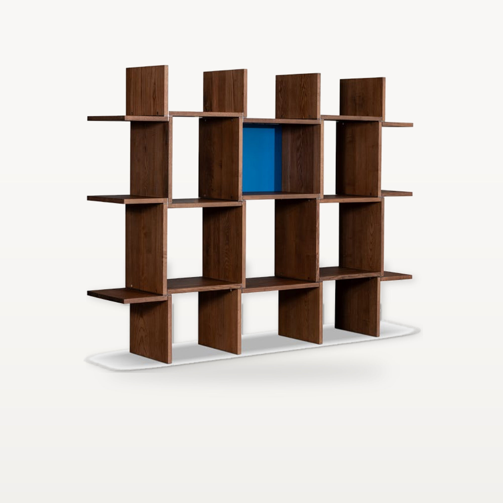 The Palette Retreat scene by KBH with the Vine Bookcase Rack, photographed in a study