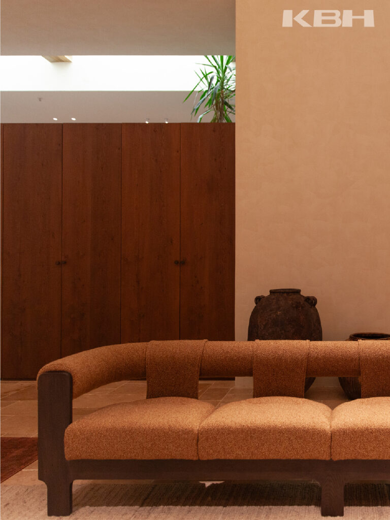 The Palette Retreat with the Wild Rice Sofa