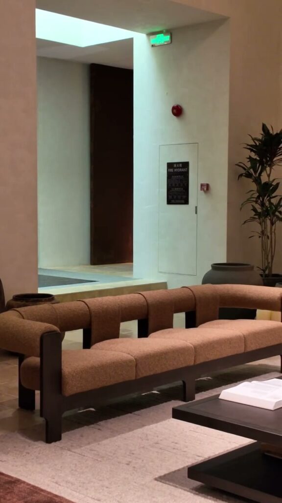 Still from the KBH film: The Palette Retreat scene by KBH with the Wild Rice Sofa — video