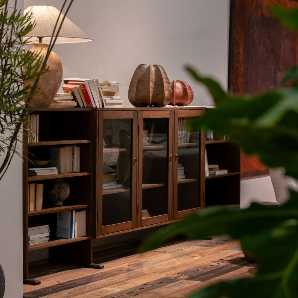 KBH Tofu Bookcase from the Natural Wood collection