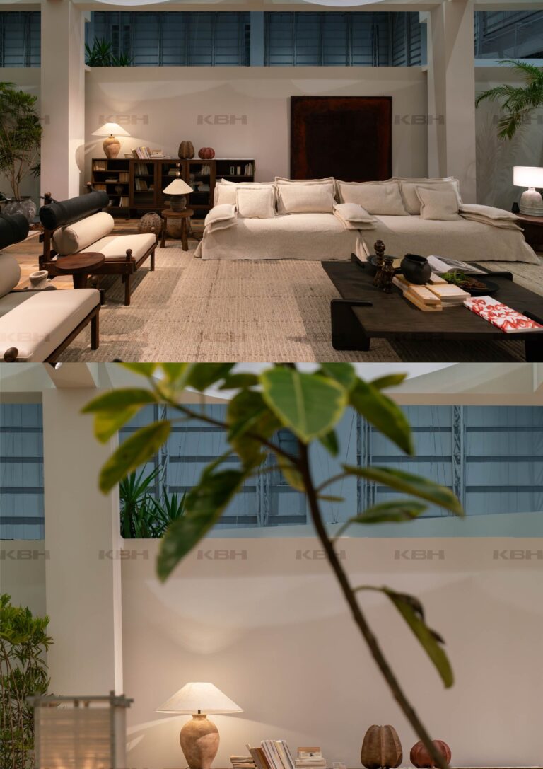KBH Tofu Bookcase in a bedroom setting