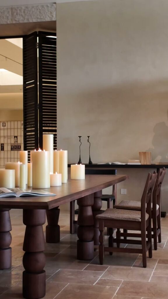 Still from the KBH film: Tribe Dining Table — everyday smoke and fire