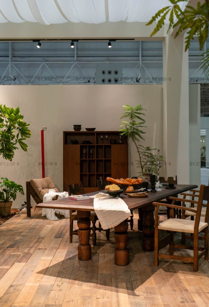 KBH Wholewheat Dining Chair in a dining room setting, view 2