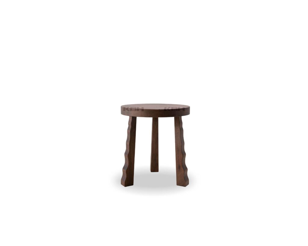 KBH Tripod Round Table from the Natural Wood collection