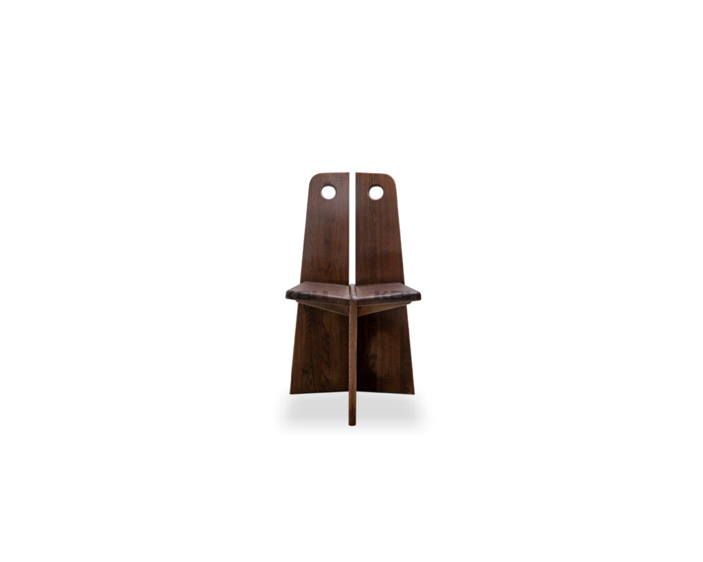 KBH Twin Panel Dining Chair from the Natural Wood collection