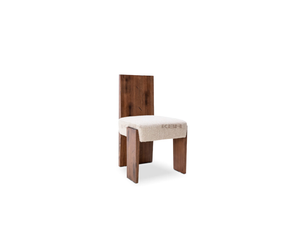 KBH Ueki Dining Chair in warm tones