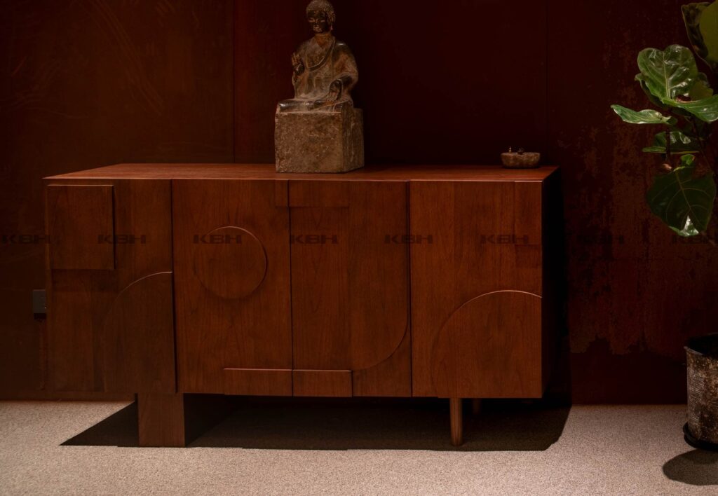 KBH Wafer Roll Sideboard in a bedroom setting
