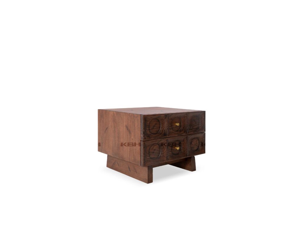 KBH Walnut Box Nightstand from the Natural Wood collection