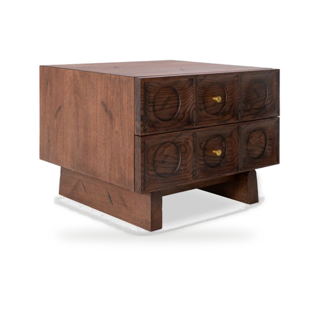 KBH Walnut Box Nightstand from the Natural Wood collection, view 8