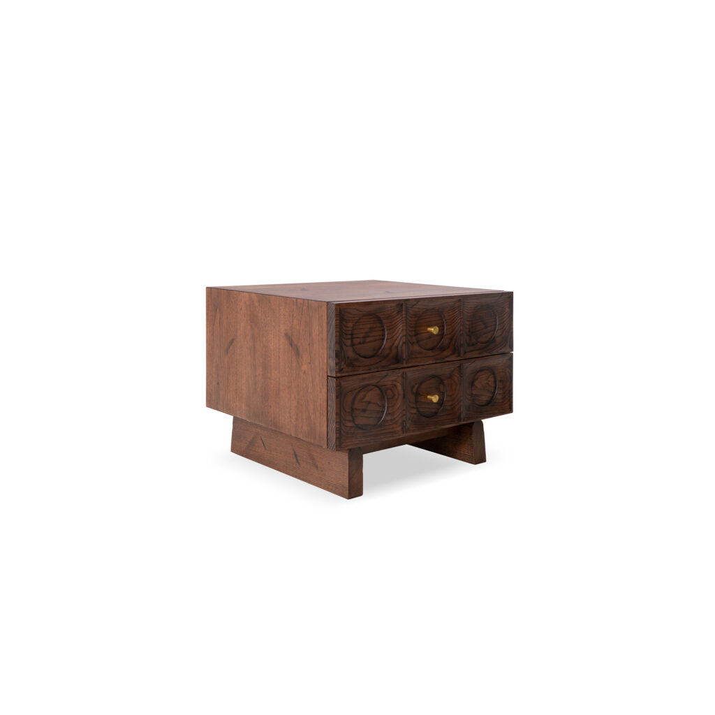 KBH Walnut Box Nightstand, a cabinet & storage