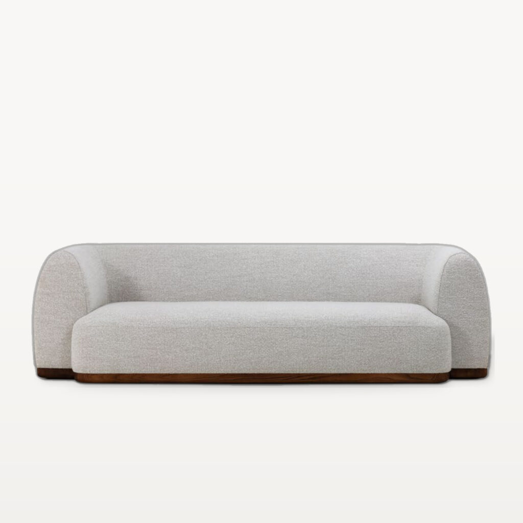 Warm Gathering with the Almond Sofa