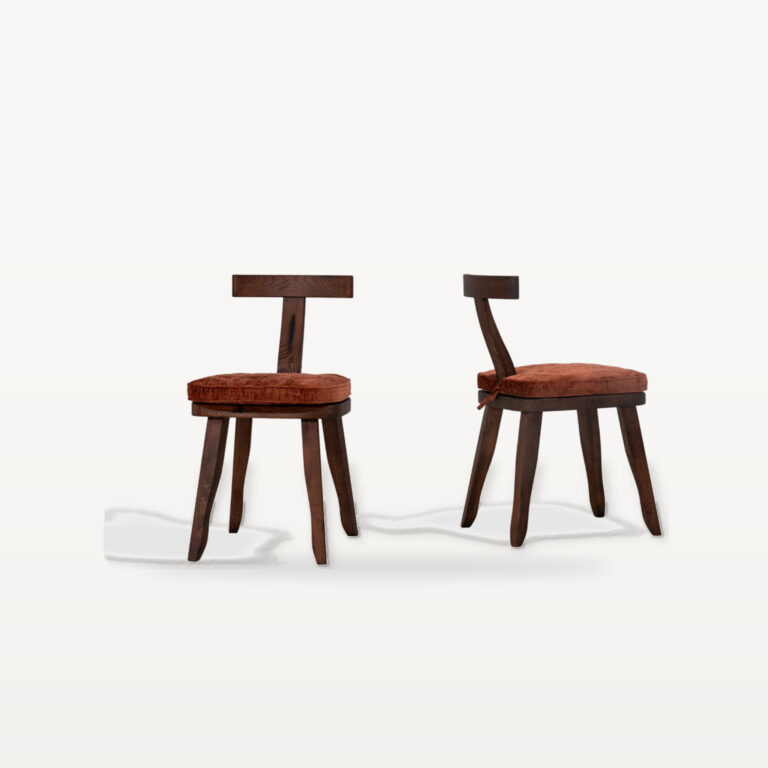 Warm Gathering scene by KBH with the Brulee Dining Chair, photographed in a dining room