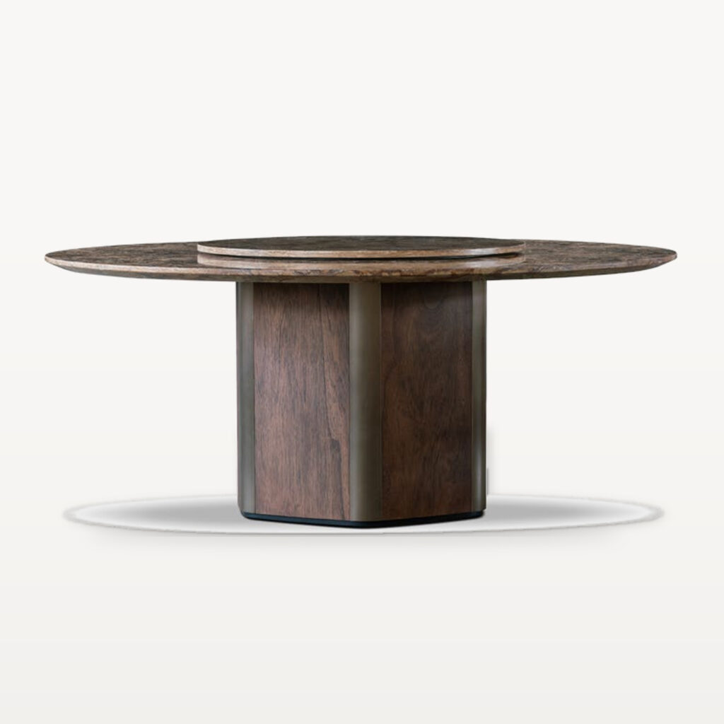 Warm Gathering scene by KBH with the Dining Table DT-25017 in a dining room (2)