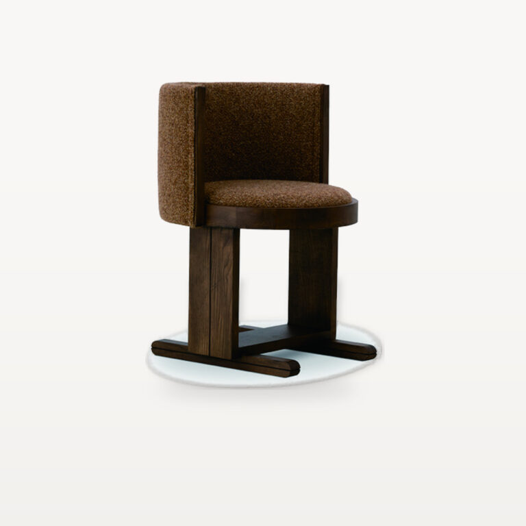Warm Gathering scene by KBH with the Muffin Dining Chair, photographed in a dining room
