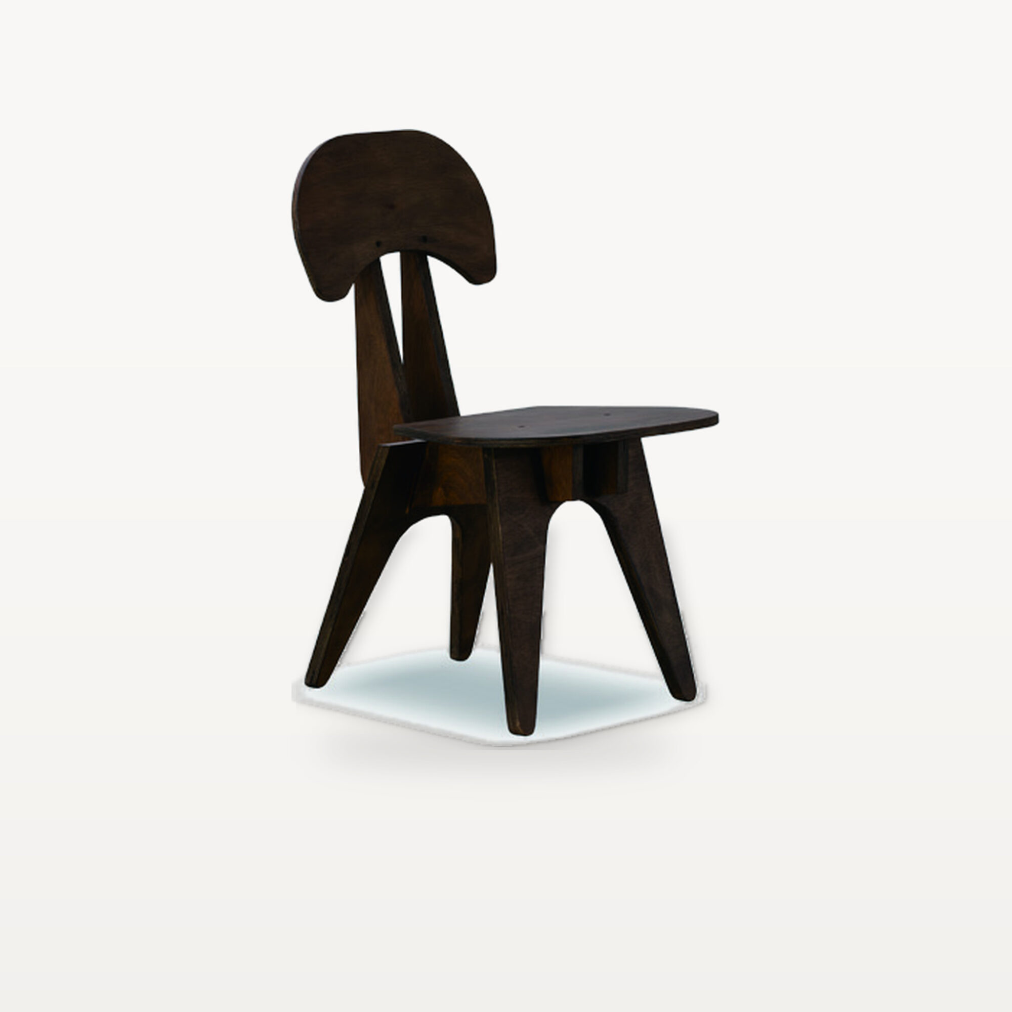 Warm Gathering scene by KBH with the Mushroom Dining Chair, photographed in a dining room