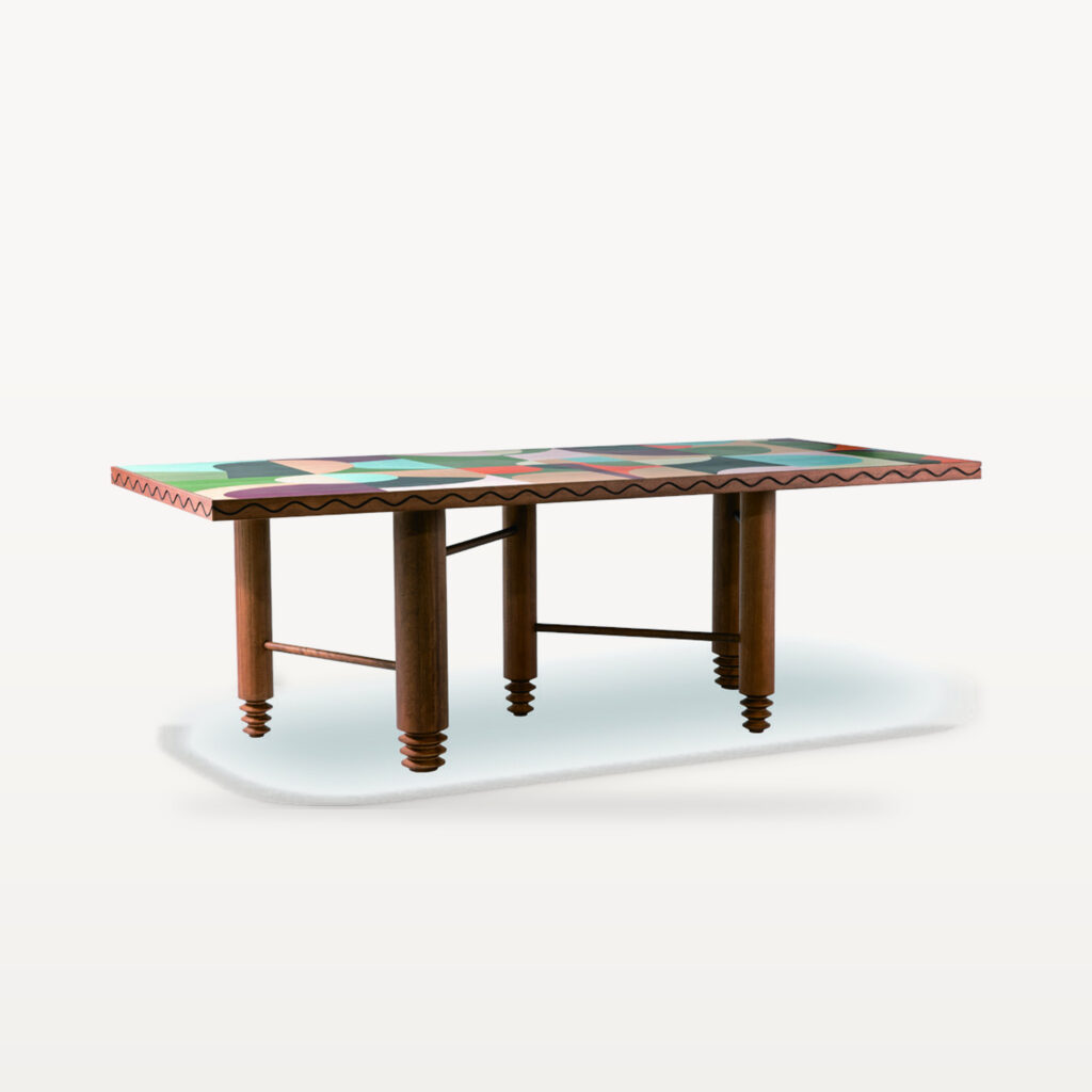 Warm Gathering with the Palette Dining Table