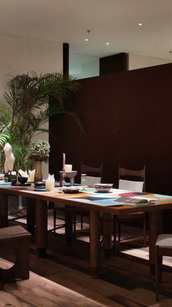 Still from the KBH film: Warm Gathering scene by KBH with the Palette Dining Table — video
