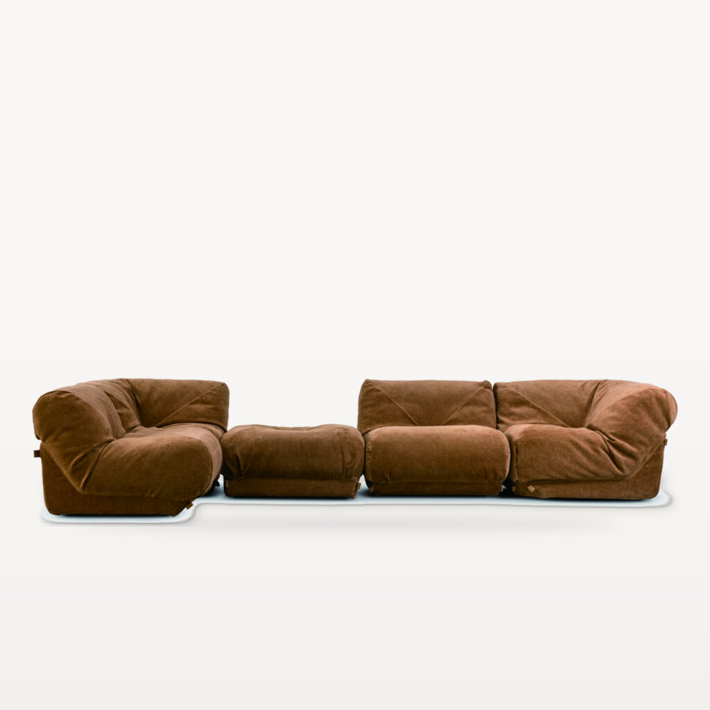 Warm Gathering with the Pizza Sofa