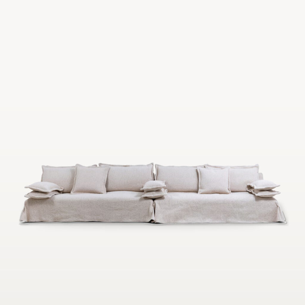 Warm Gathering with the Snowdrift Sofa