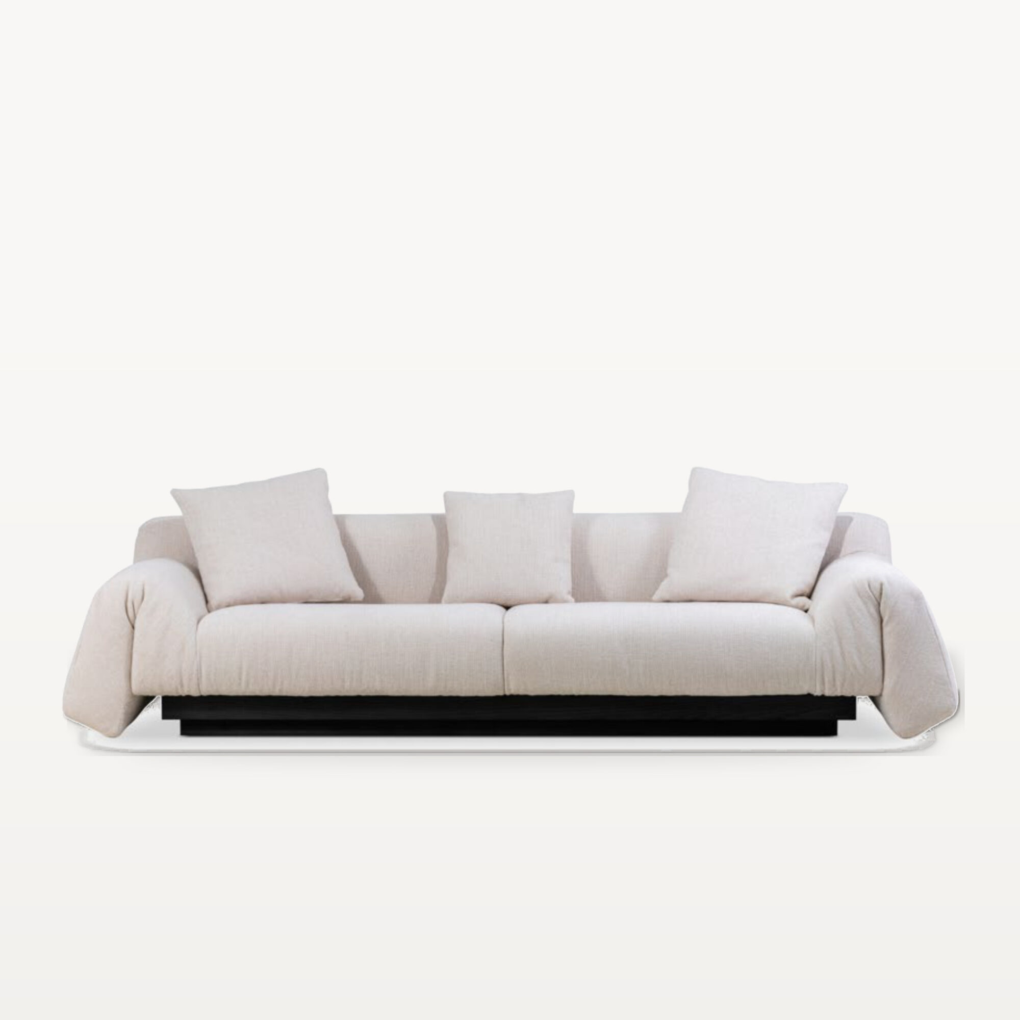 Warm Gathering scene by KBH with the Sofa SF11052, photographed in a living room