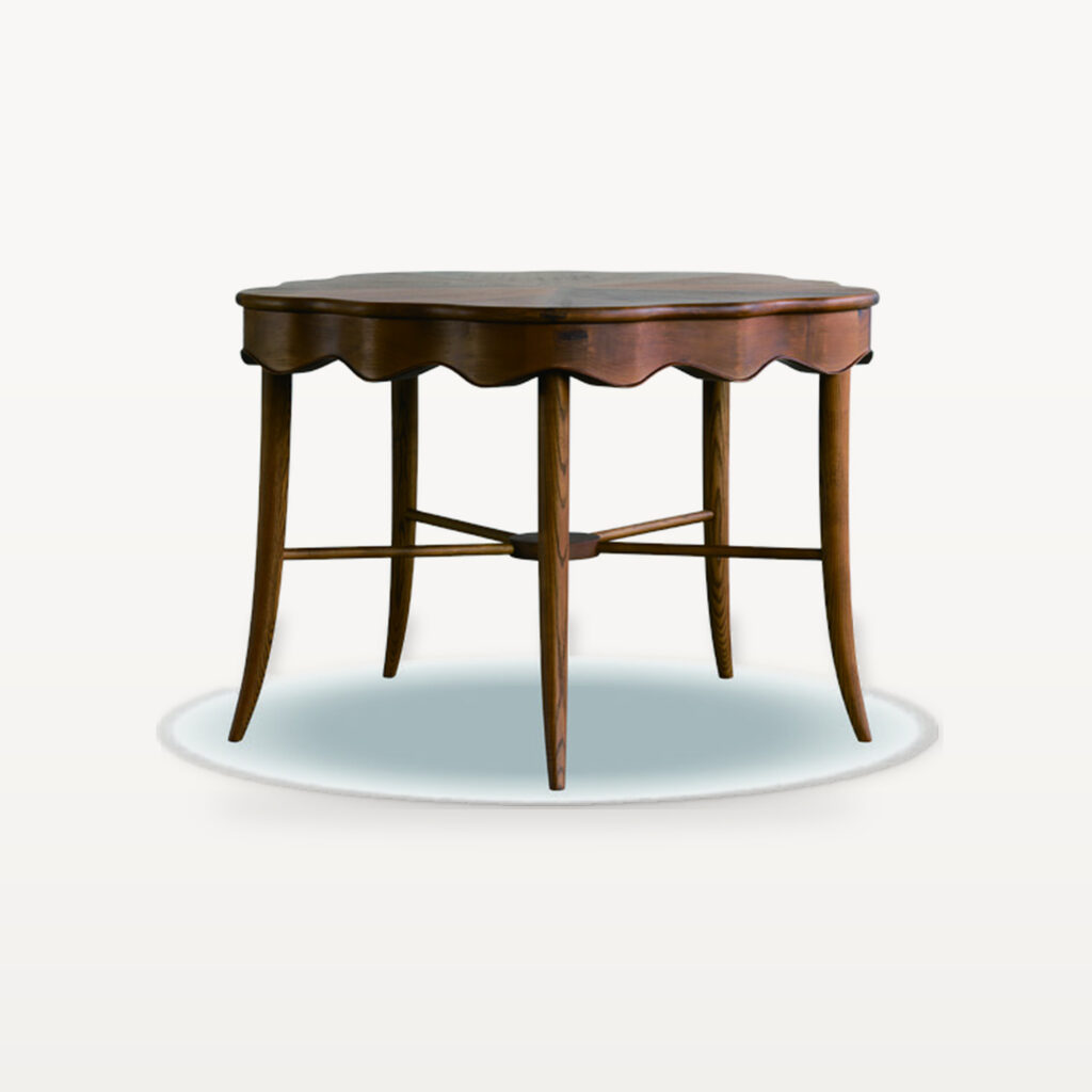 Warm Gathering scene by KBH with the Thornhill Dining Table in a dining room (2)