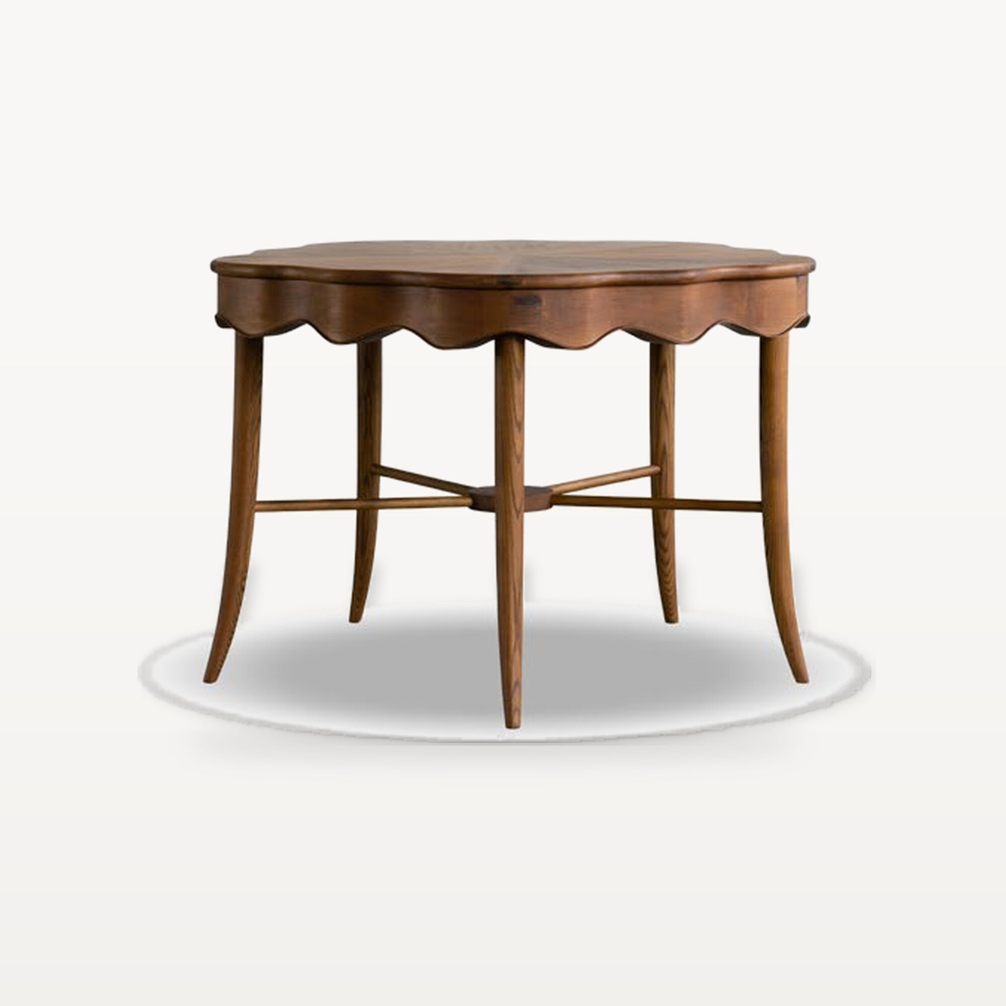 Warm Gathering scene by KBH with the Thornhill Dining Table, photographed in a dining room