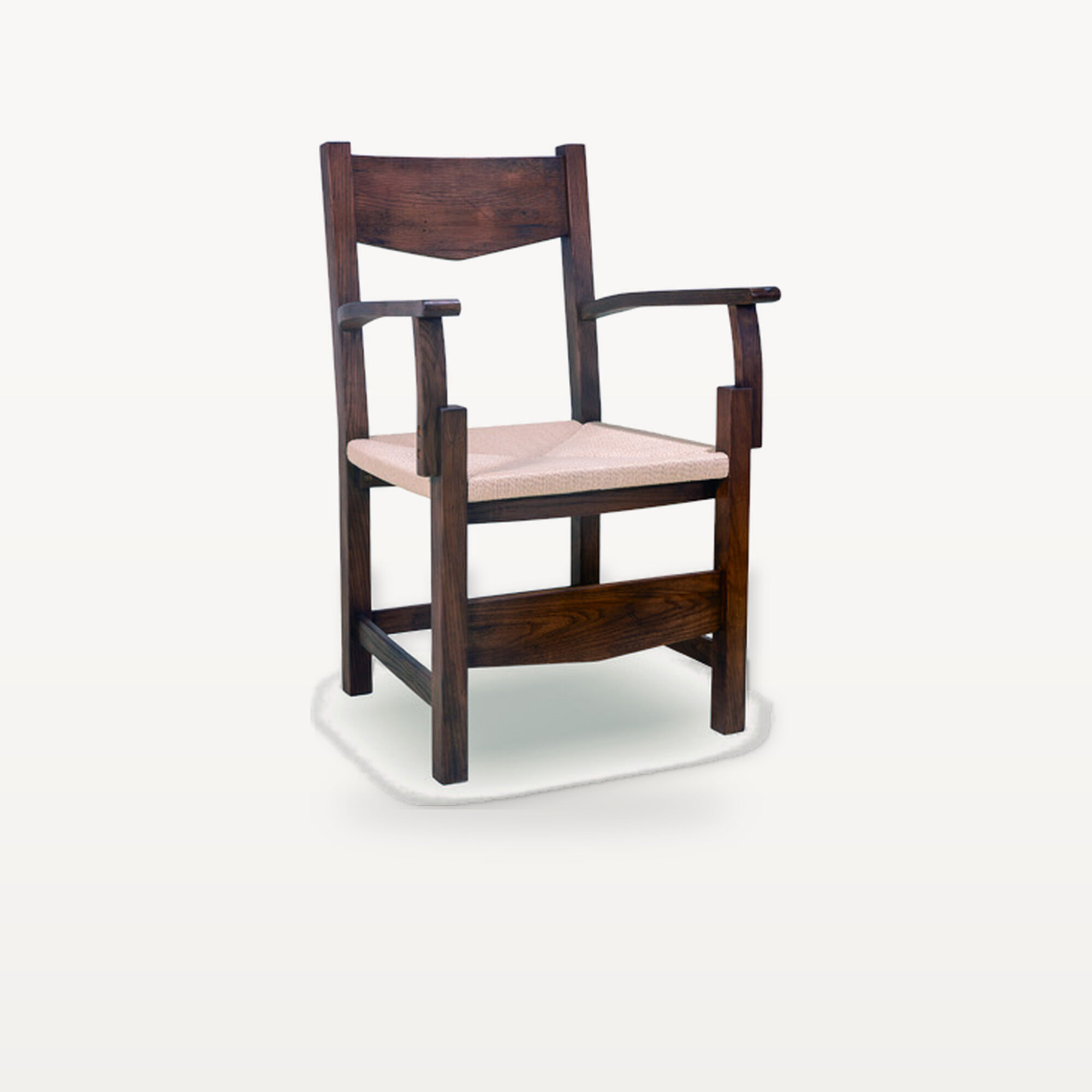 Warm Gathering scene by KBH with the Wholewheat Dining Chair, photographed in a dining room