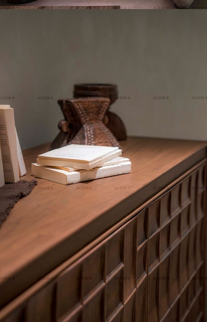 KBH Warp and Weft Sideboard in a bedroom setting, view 2