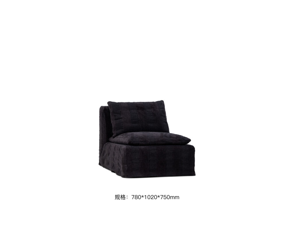 KBH White Loaf Sofa in soft, pale colour