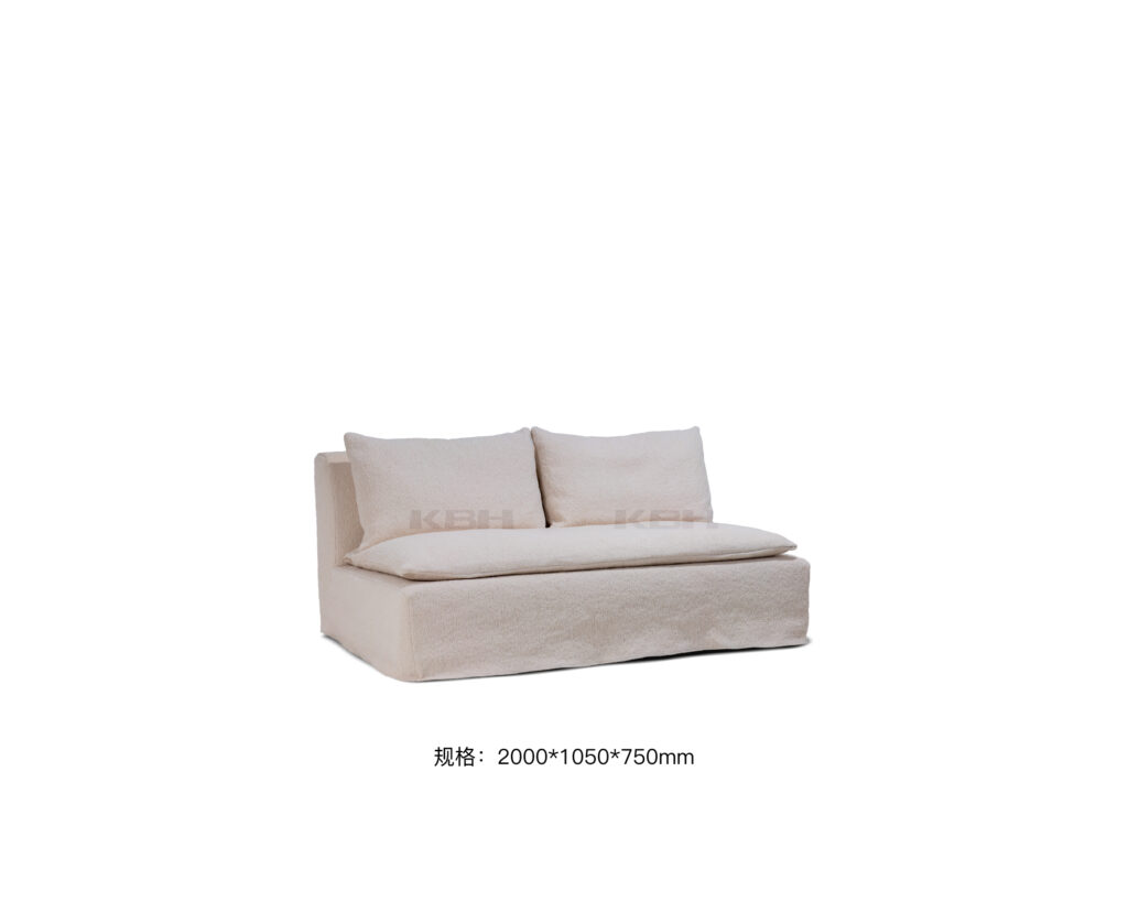 KBH White Loaf Sofa from the Soft Minimal collection, view 6